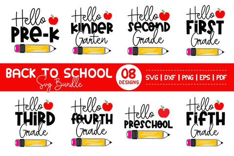 Back to School SVG Bundle SVG CraftLabSVG 
