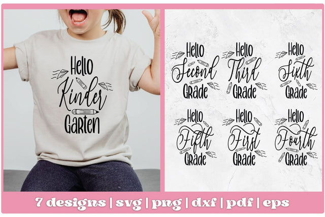 Back to School SVG Bundle SVG Ikonart Design Shop 