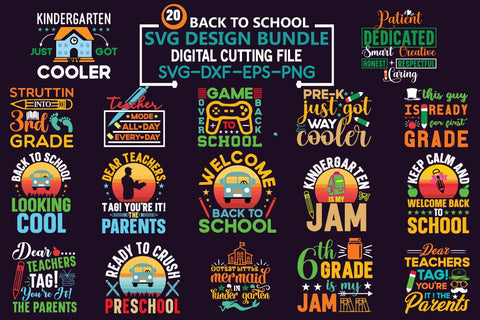 Back To School SVG Bundle SVG md faruk hossain 
