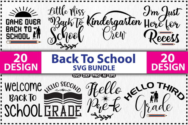 Back To School SVG Bundle SVG orpitasn 