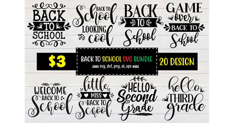 Back To School Svg Bundle SVG shah alam 