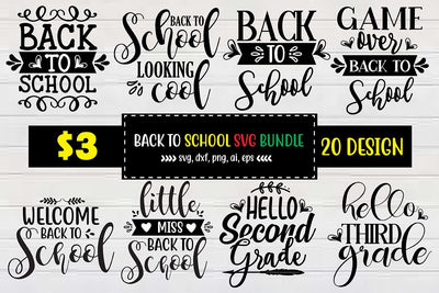 Back To School Svg Bundle SVG shah alam 