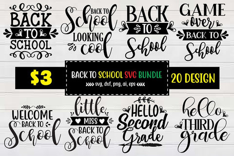 Back To School Svg Bundle SVG shah alam 