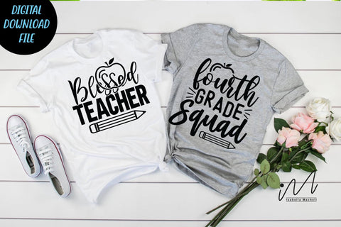 Back to school svg bundle, teacher t shirt svg, Teacher shirt svg, Teacher gift svg,Teacher appreciation svg,gift for teacher svg, Teacher svg SVG Isabella Machell 