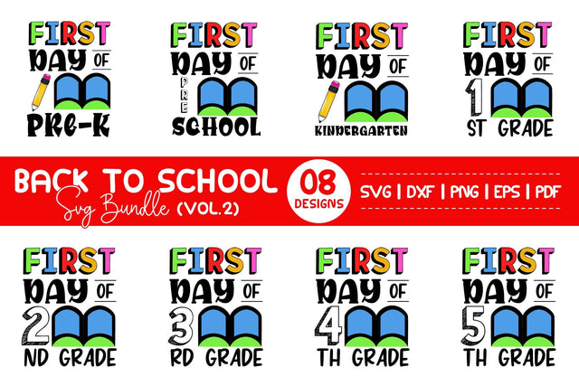 Back to School SVG Bundle Vol.2 SVG CraftLabSVG 