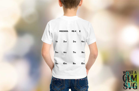 Back to School SVG | Class of SVG | Grow with me shirt svg | School svg | Kindergarten svg | Hand print Graduation SVG | Bubble numbers svg | First day of school SVG What A Gem SVG 