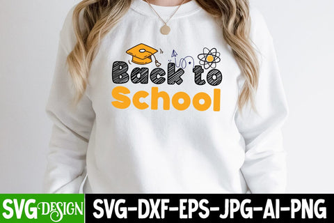 Back to School SVG Cut File, Back to School SVG Design,100 Days of School SVG Cut File, 100 Days of School SVG Design, Teacher SVG Cut File, Back to School SVG Design, Teacher SVG Quotes, Back to School Sublimation PNG SVG BlackCatsMedia 