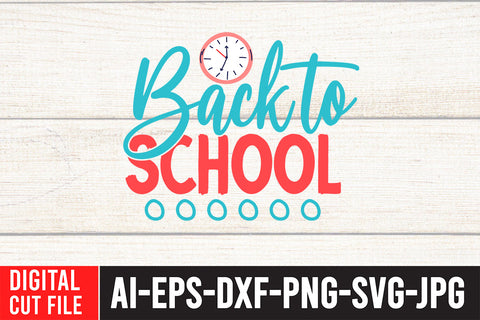Back to School SVG Cut File SVG BlackCatsMedia 
