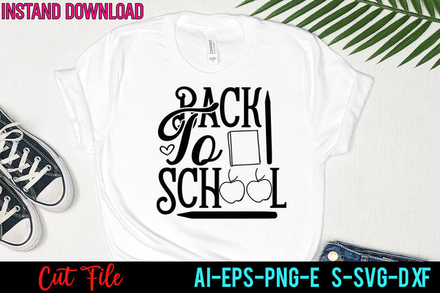 Back to School SVG Cut File SVG BlackCatsMedia 