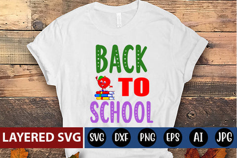 Back to School SVG cut file SVG Blessedprint 