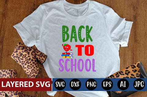 Back to School Svg cut file SVG Blessedprint 