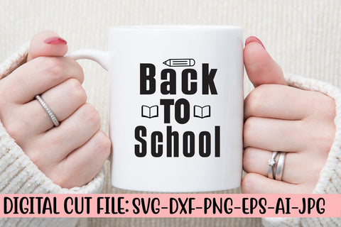Back to School SVG Cut File SVG Syaman 