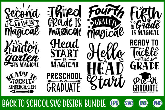Back To School Svg Design Bundle SVG SH_Tee store 