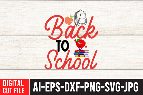 Back to School SVG Design SVG BlackCatsMedia 