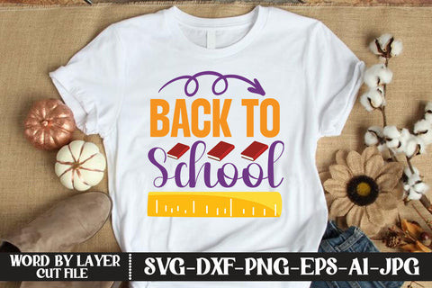 Back To School SVG DESIGN SVG MStudio 