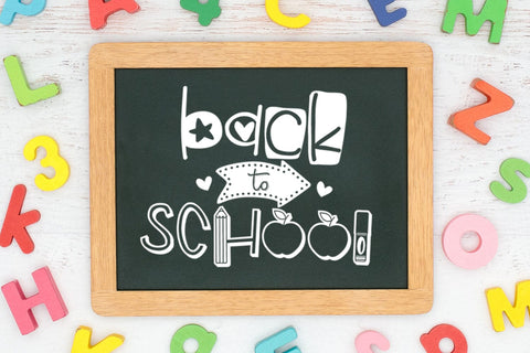 Back to School SVG I First Day School Shirt SVG I School SVG SVG Happy Printables Club 