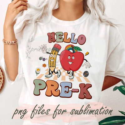 Back To School Svg Png Bundle Retro First Day Of School 2nd Grade Pre K Kindergarten Pencil Smiley App TeacherLife Sublimation Download Sublimation PrintingLife 