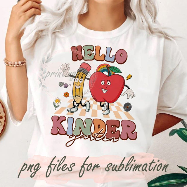 Back To School Svg Png Bundle Retro First Day Of School 2nd Grade Pre K Kindergarten Pencil Smiley App TeacherLife Sublimation Download Sublimation PrintingLife 