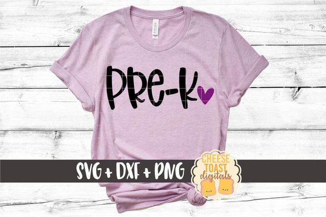 Back to School SVG | Pre-K SVG Cheese Toast Digitals 
