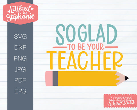 Back to School SVG & Sublimation designs, teacher svgs SVG Lettered by Stephanie 