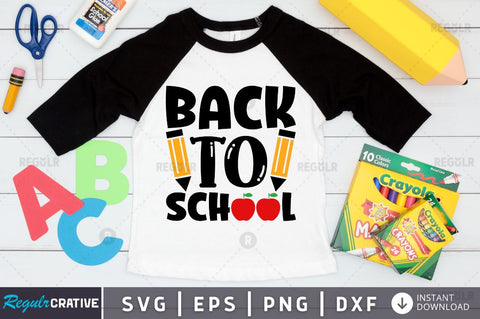 Back to school SVG SVG Regulrcrative 