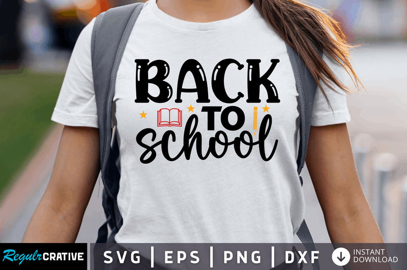 Back to school SVG SVG Regulrcrative 