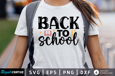 Back to school SVG SVG Regulrcrative 