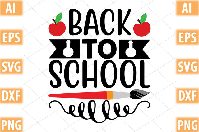 back to school SVG SVGista 