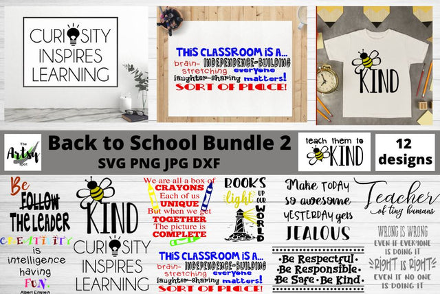Back to School svg, teacher svg bundle, Classroom Bundle svg SVG The Artsy Spot 