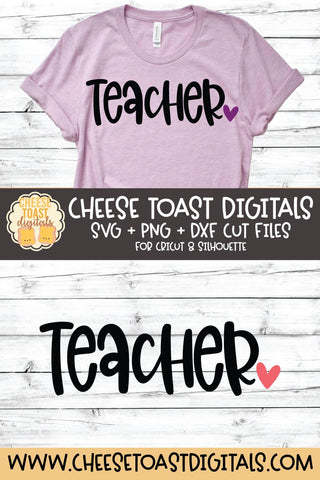Back to School SVG | Teacher SVG Cheese Toast Digitals 