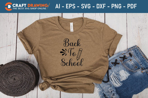 Back To School Svg Teacher Svg School Svg First Day Of School Graduation Svg Back To School Back To School Shirt Back To School Png SVG Debashish Barman 