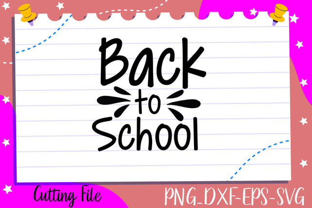 Back to School SVG thesvgfactory 
