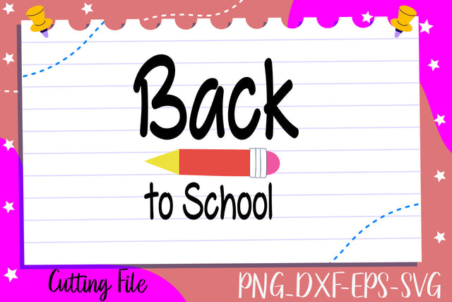 Back to School SVG thesvgfactory 