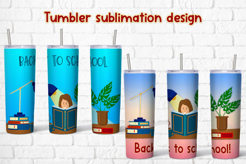 Back to school tumbler | Back to school sublimation Sublimation Svetana Studio 