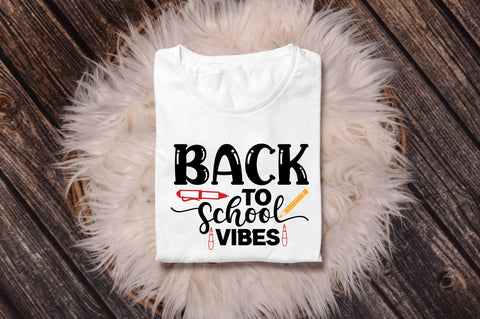 Back to school vibes SVG SVG Regulrcrative 