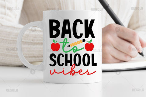 Back to school vibes SVG SVG Regulrcrative 
