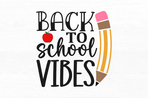 Back to school vibes SVG SVG Regulrcrative 