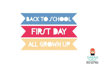 Back To School Words SVG Sarah Hurley 
