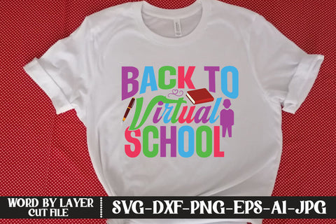 Back To Virtual School SVG DESIGN SVG MStudio 