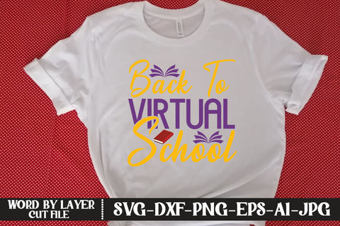 Back To Virtual School SVG DESIGN SVG MStudio 