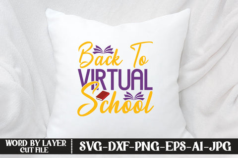 Back To Virtual School SVG DESIGN SVG MStudio 