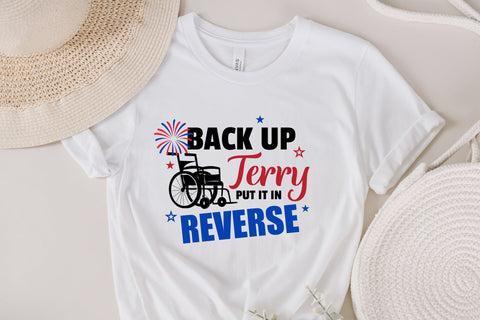 Back up Terry Put it in Reverse SVG Whatchu Doin' Terry svg, Funny Couple's 4th of July SVG, Fourth of July SVG, Independence Day Svg, Png SVG Fauz 