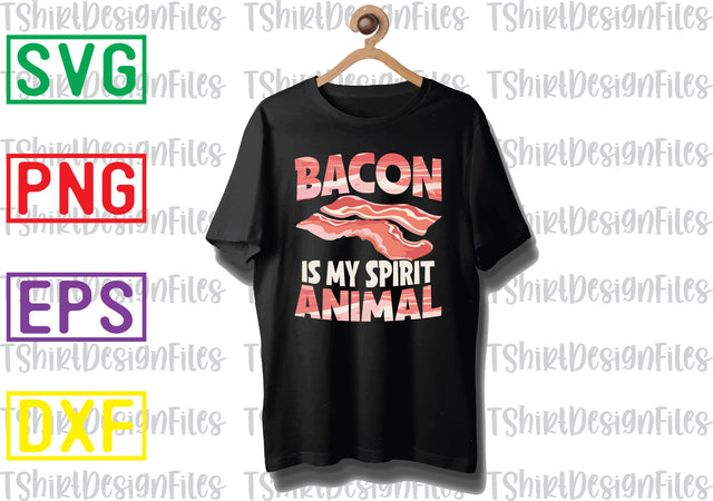 Bacon Is My Spirit Animal Svg, Barbecue Quotes Svg, BBQ Svg, Grill Svg, BBQ Timer Svg, Grill Master Svg, Png, Eps, Dxf Files SVG DesignTShirt 