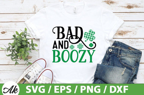 Bad and boozy SVG SVG akazaddesign 