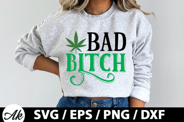 Bad bitch SVG SVG akazaddesign 