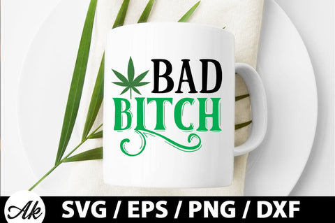 Bad bitch SVG SVG akazaddesign 