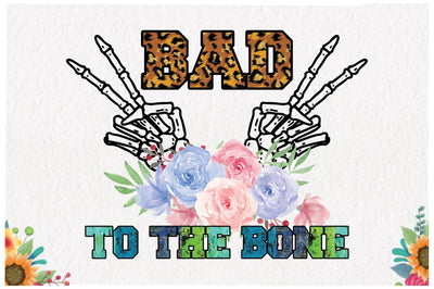 Bad to the Bone Retro Sublimation Sublimation Jagonath Roy 