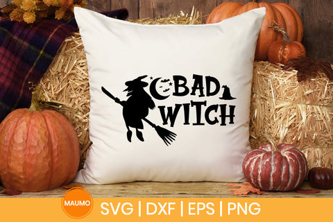 Bad witch, halloween svg quote SVG Maumo Designs 
