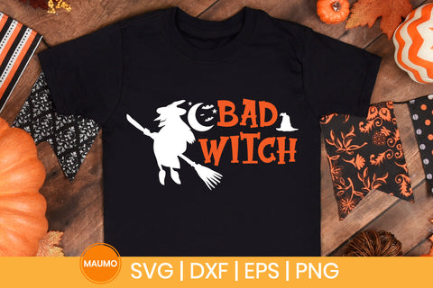 Bad witch, halloween svg quote SVG Maumo Designs 