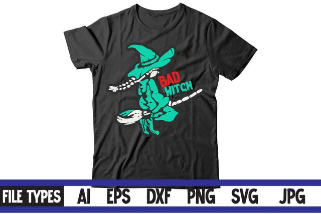 Bad Witch SVG Cut File SVG BlackCatsMedia 